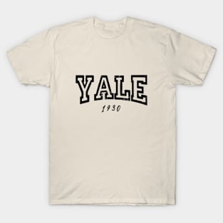 YALE 1930 BLACK T-Shirt